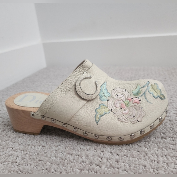 Dior clogs Vintage 37 - NEVER WORN - Picture 5 of 11